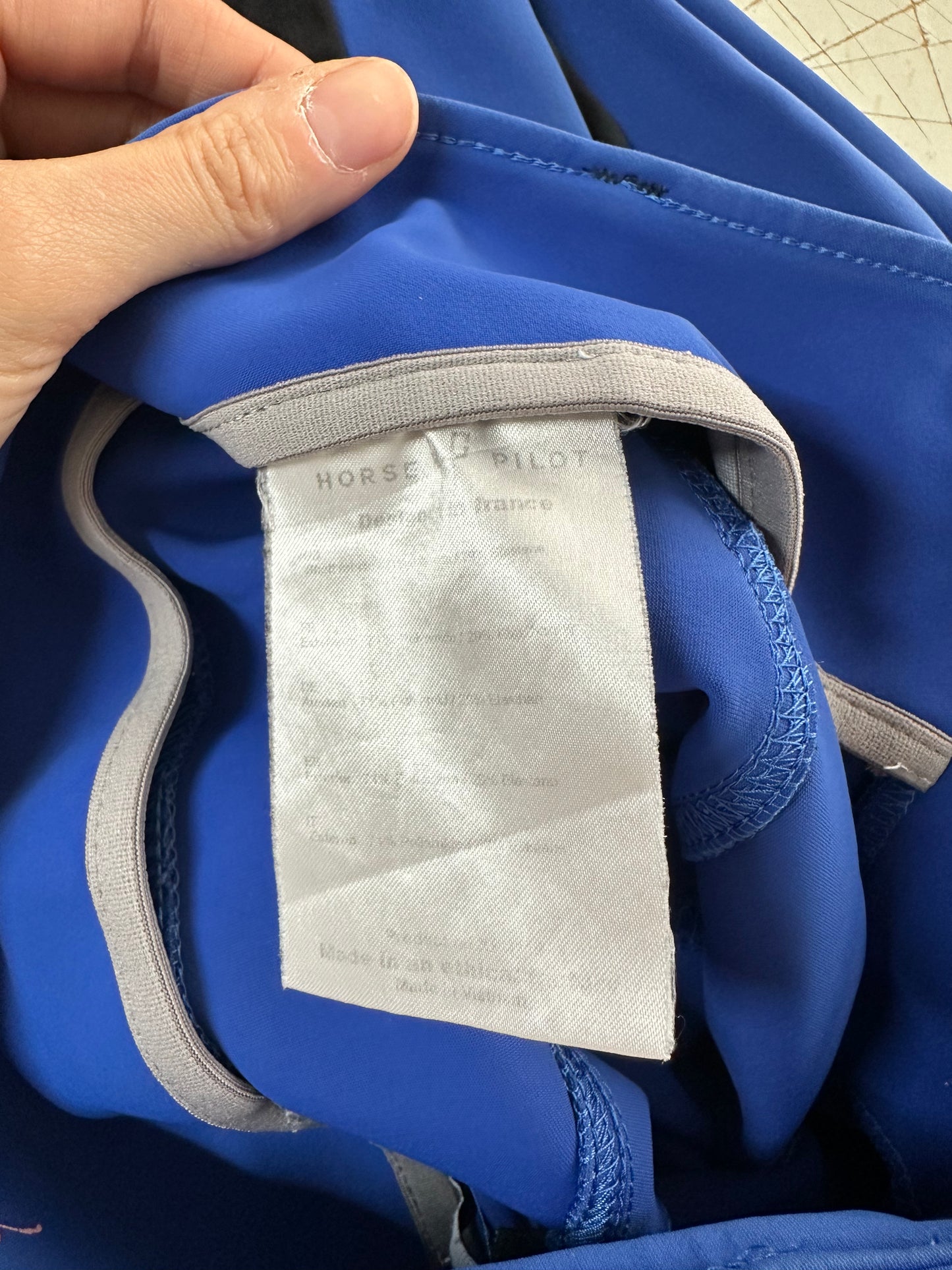 Riding pants X-Pure III, taille basse, bleu