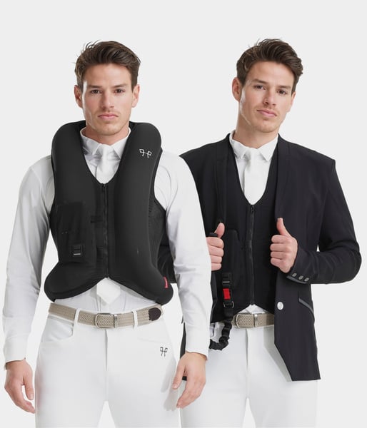 Pack sécurité: gilet Airbag + veste Aerotech Homme