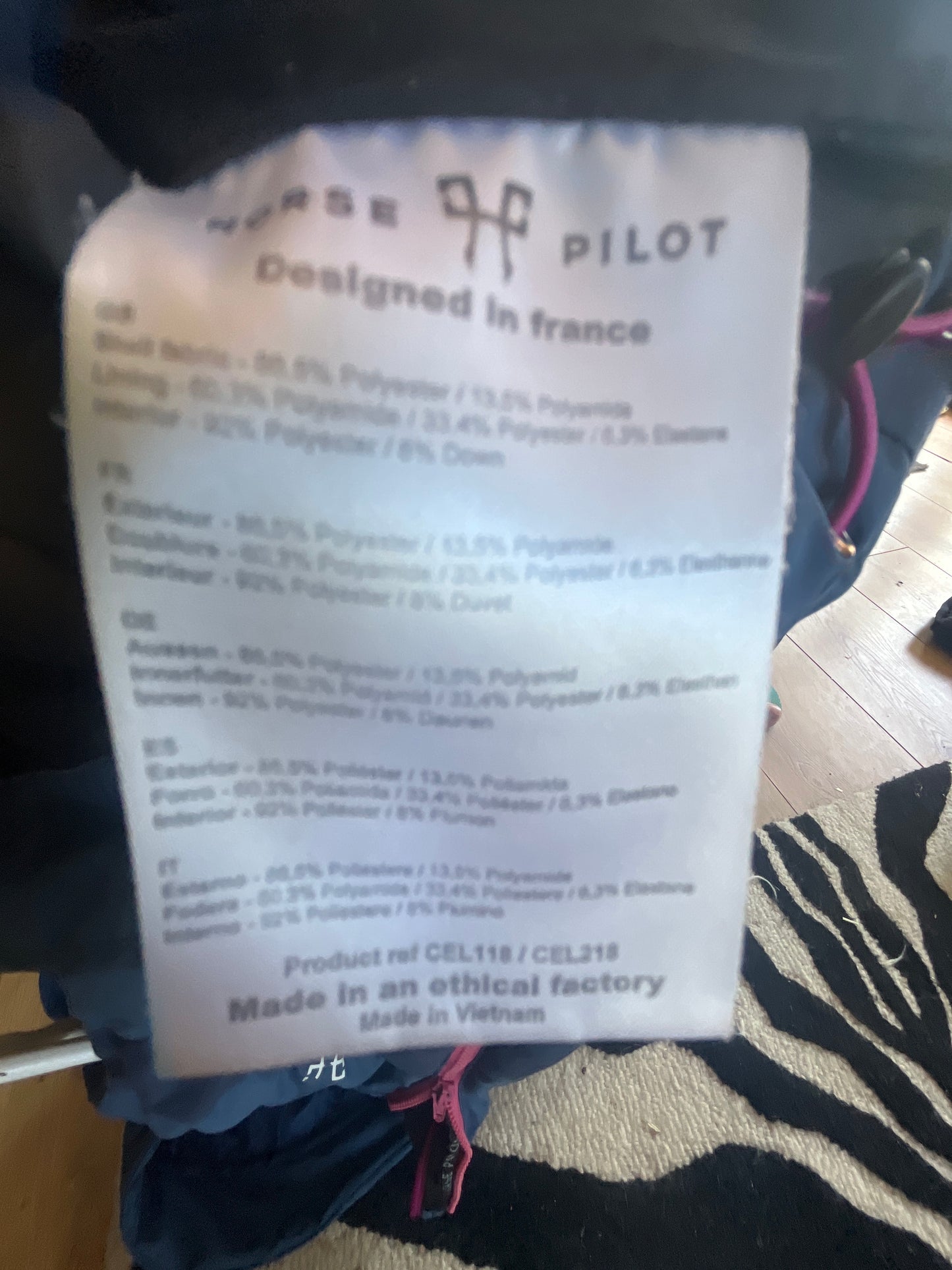 CELSIUS • Ärmellose Damen-Reitjacke