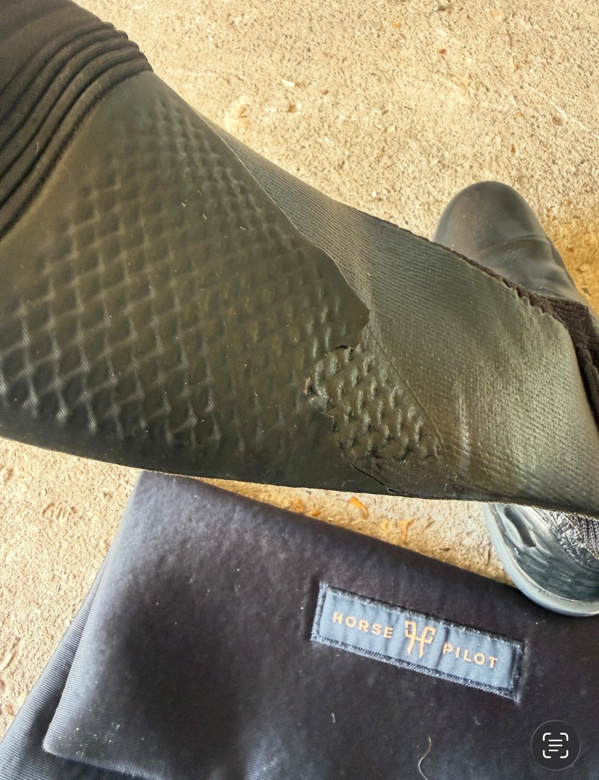 Teknit Boot Black • Bottes d'équitation pour femmes