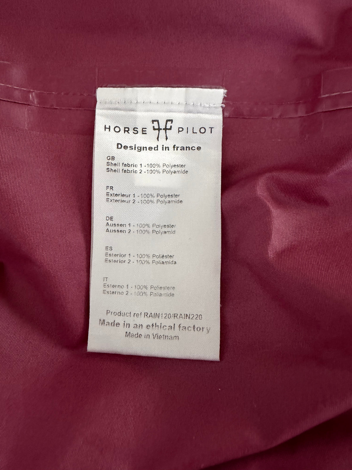RAIN FREE • blouson veste & parka femme pour équitation