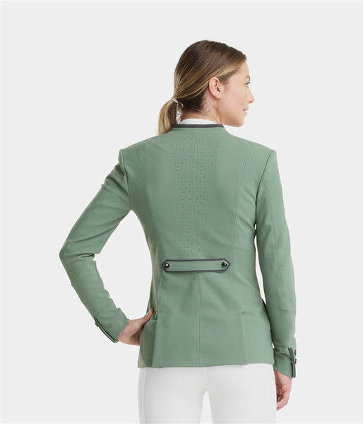 Aerotech• Veste concours équitation Femme Smooth Green