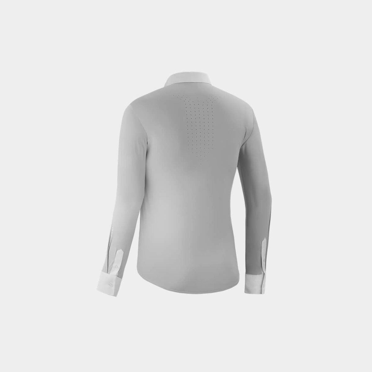 AEROLIGHT manches longues gris • Chemise concours équitation homme