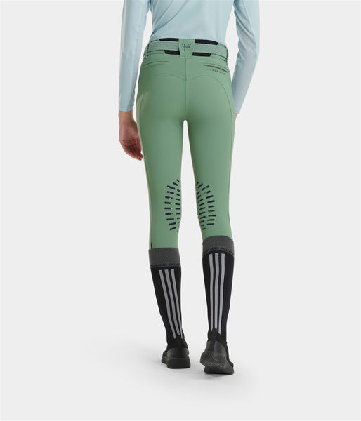 X-Design • Pantalon d’équitation grip femme Smooth Green
