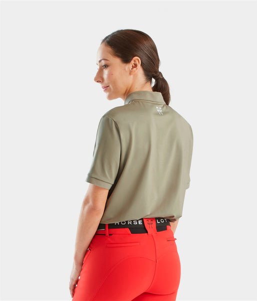 ATLAS POLO UNISEX Beige • Polo d'équitation