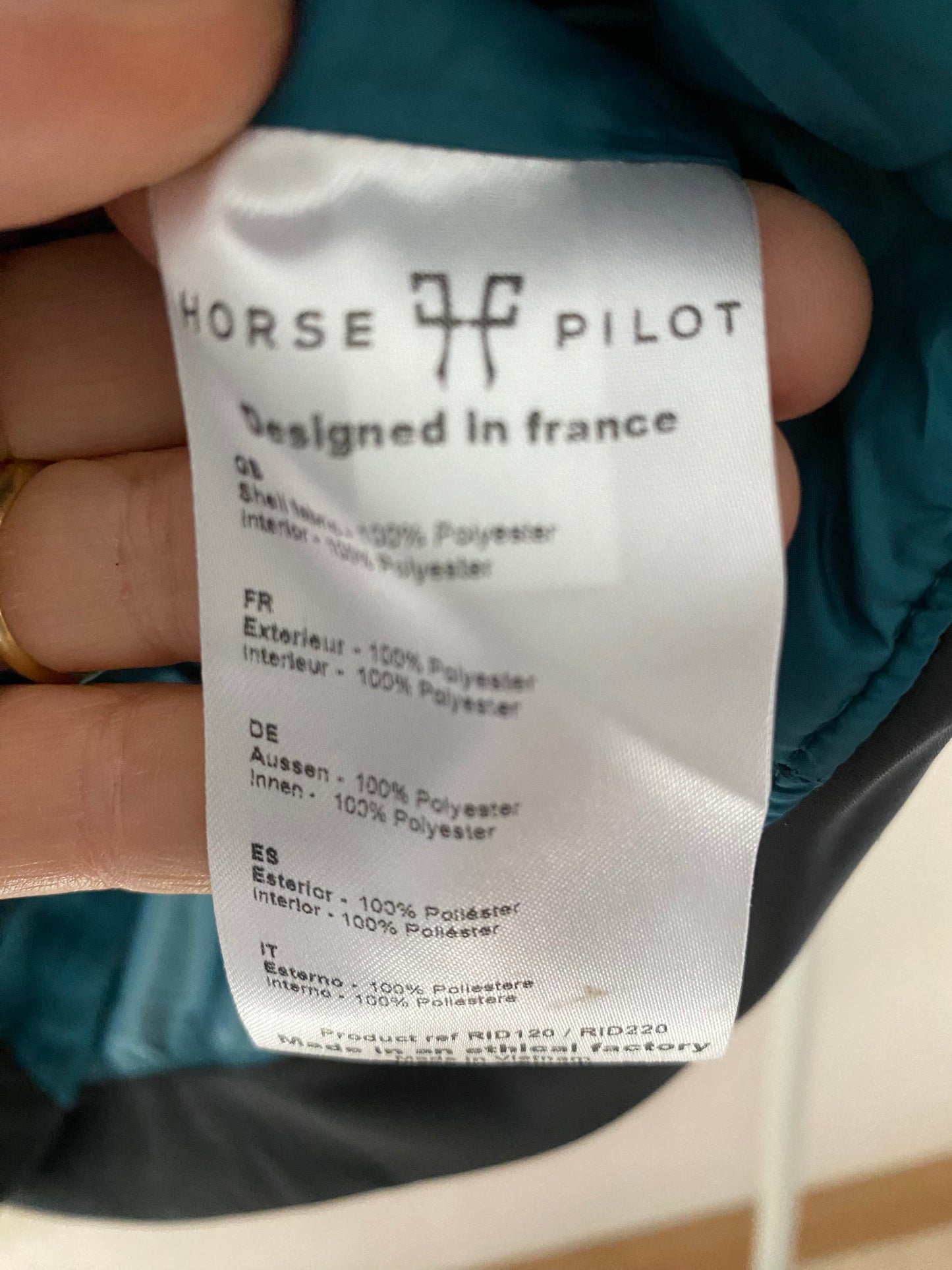 RIDER VEST • Doudoune sans manche pour femme