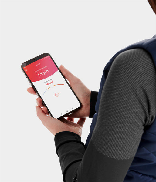 E-Kelvin • Doudoune sans manches chauffantes