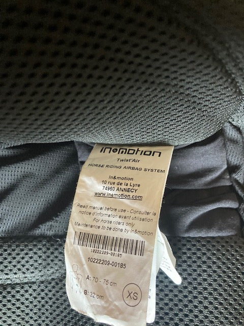 GILET AIRBAG ÉQUITATION TWIST'AIR•