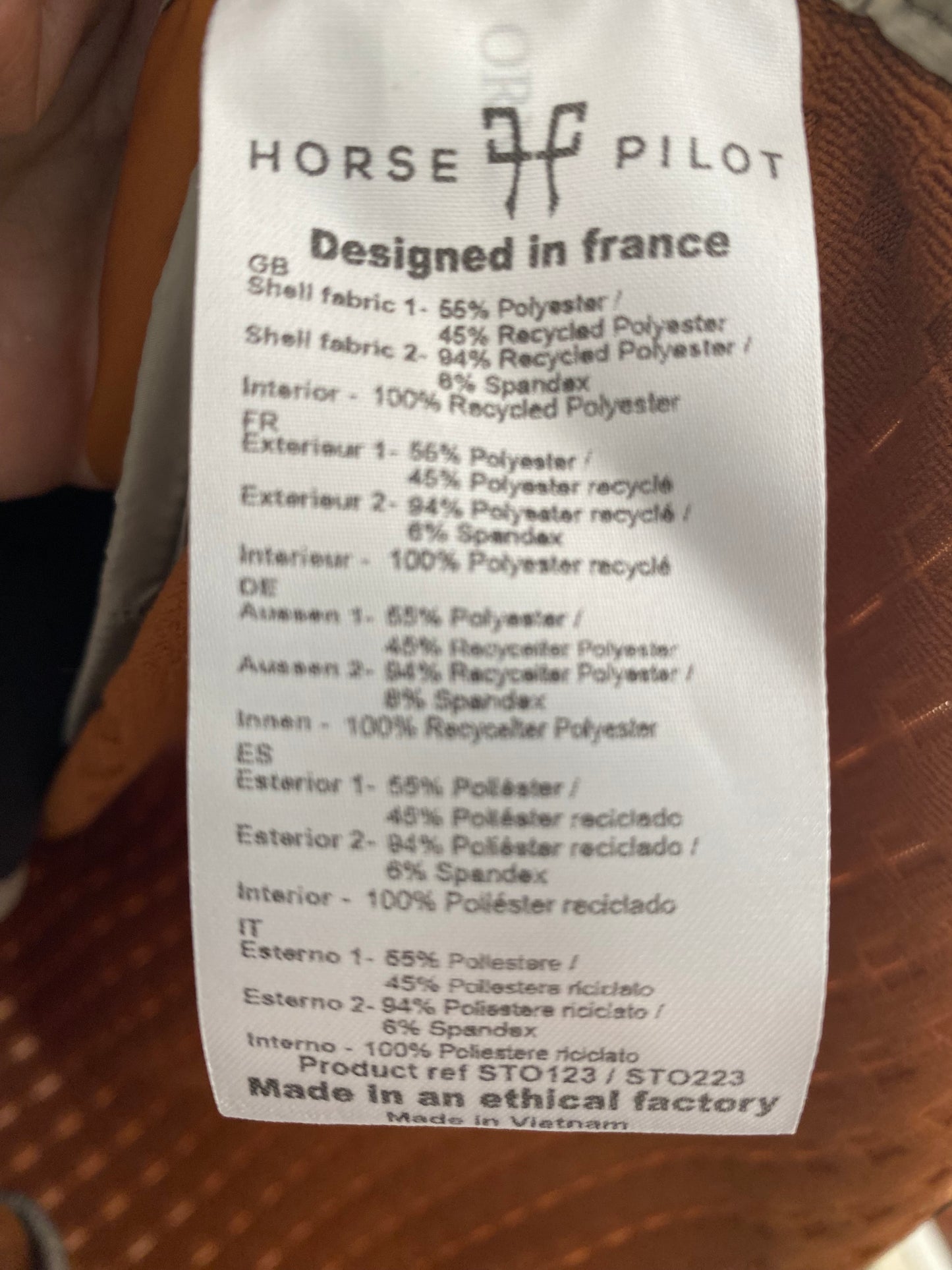 Storm • Doudoune fine équitation