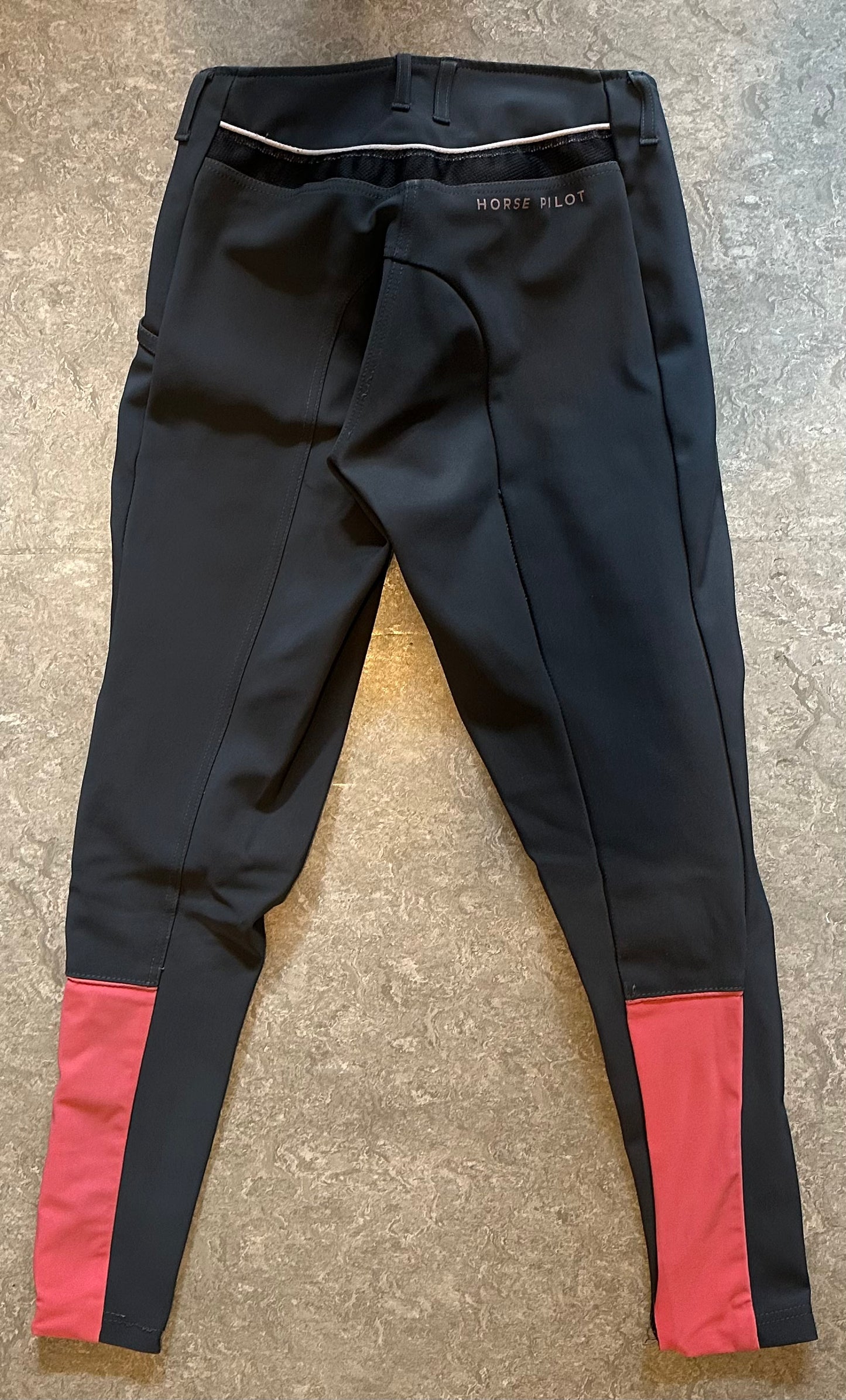 Riding pants X-Pure III, low waist, gray