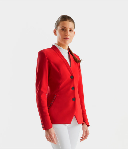 Veste de concours outlet equitation rouge