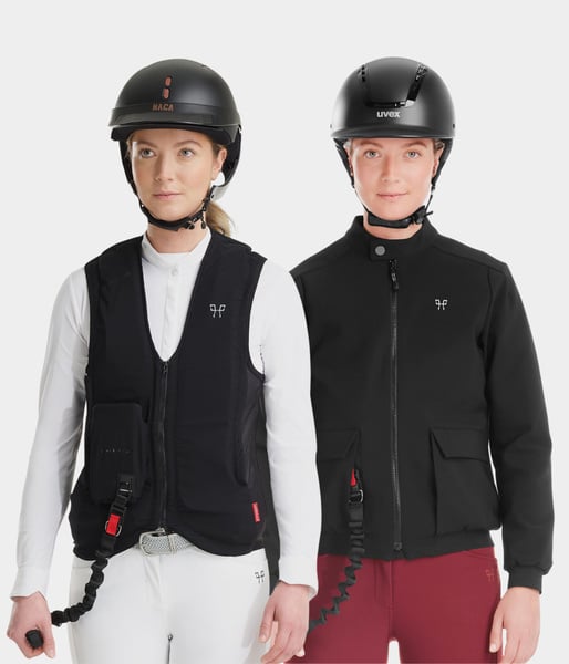 Pack sécurité: gilet Airbag + blouson Teddy femme