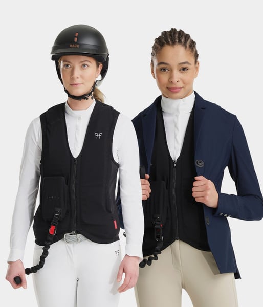 Pack sécurité: gilet Airbag + veste Aeromesh femme