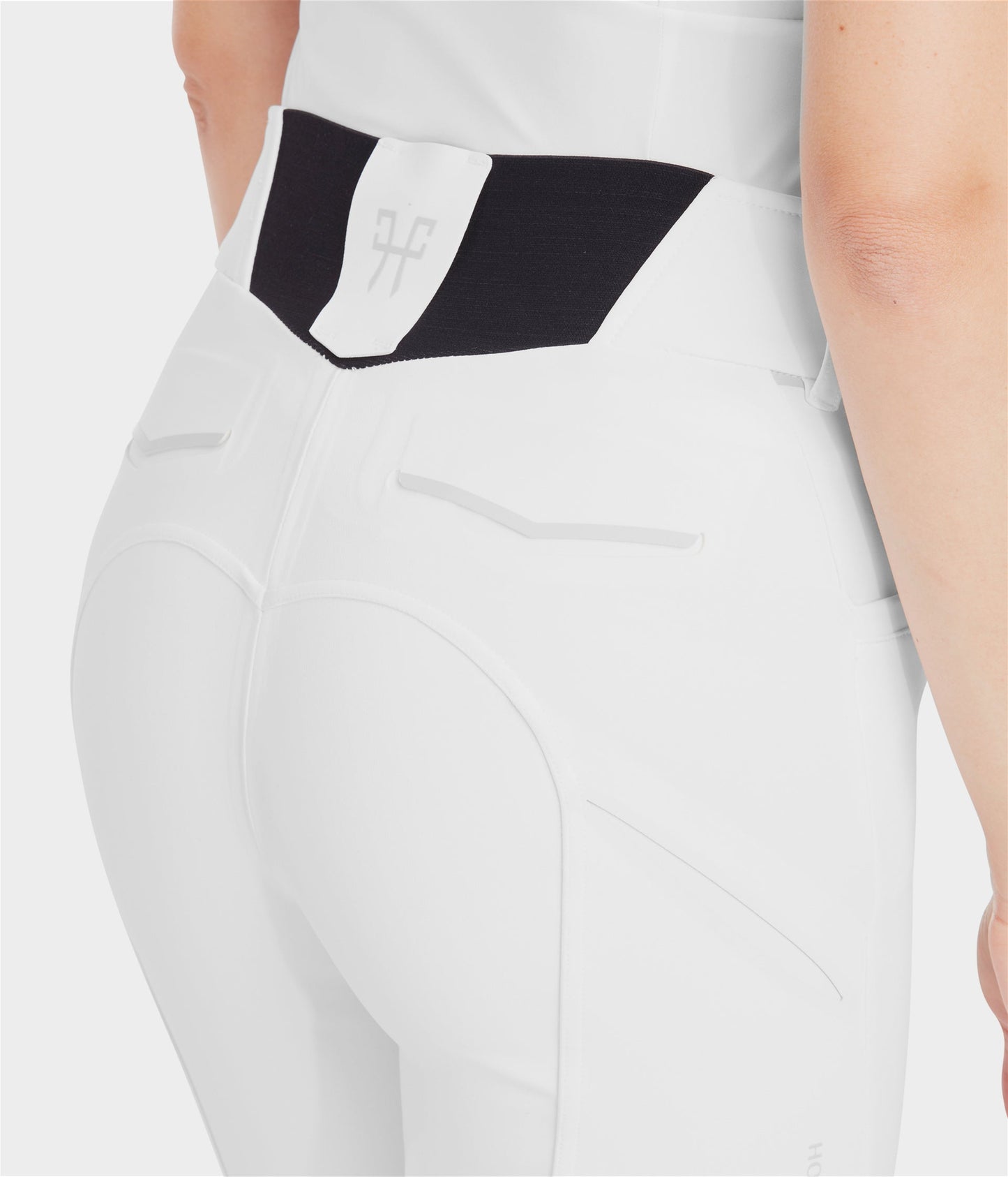 X-Perform ORGANIC pantalon blanc d'équitation femme