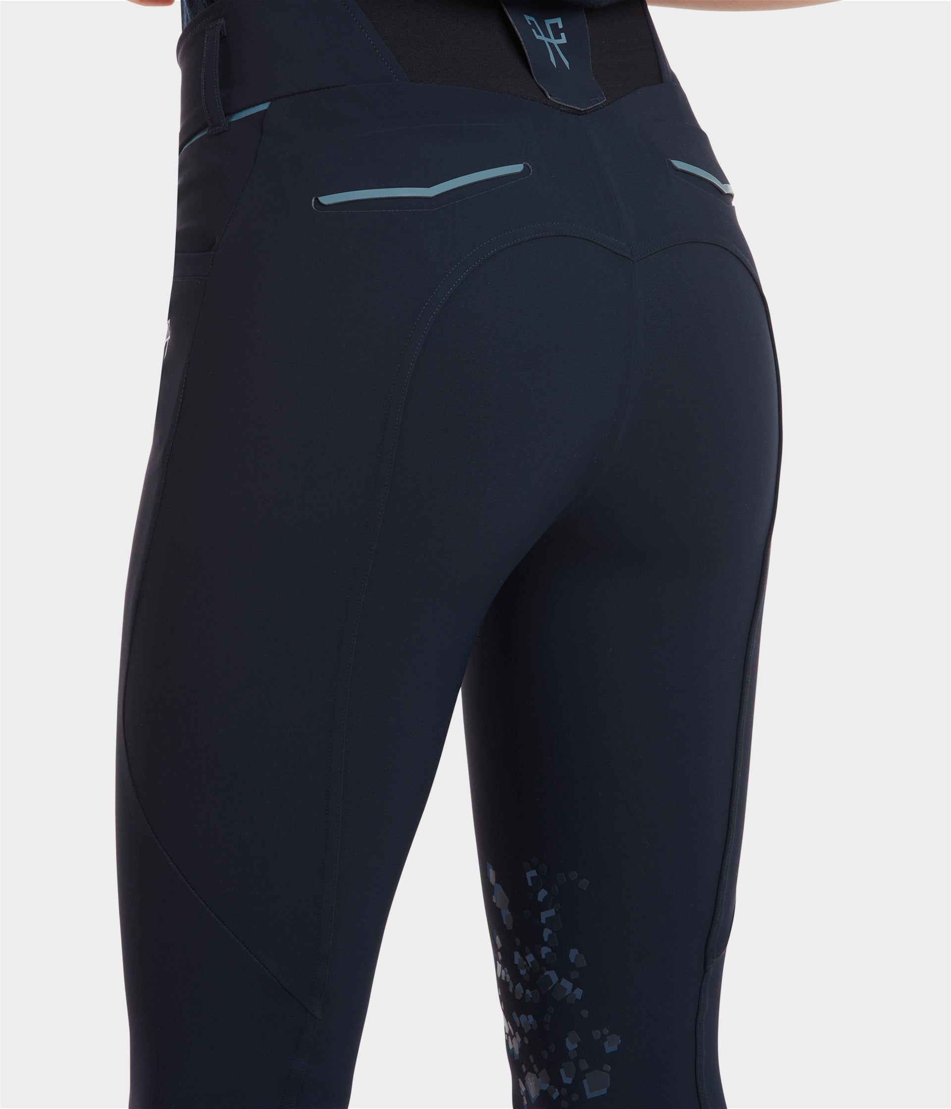 X-Perform ORGANIC pantalon noir d'équitation femme