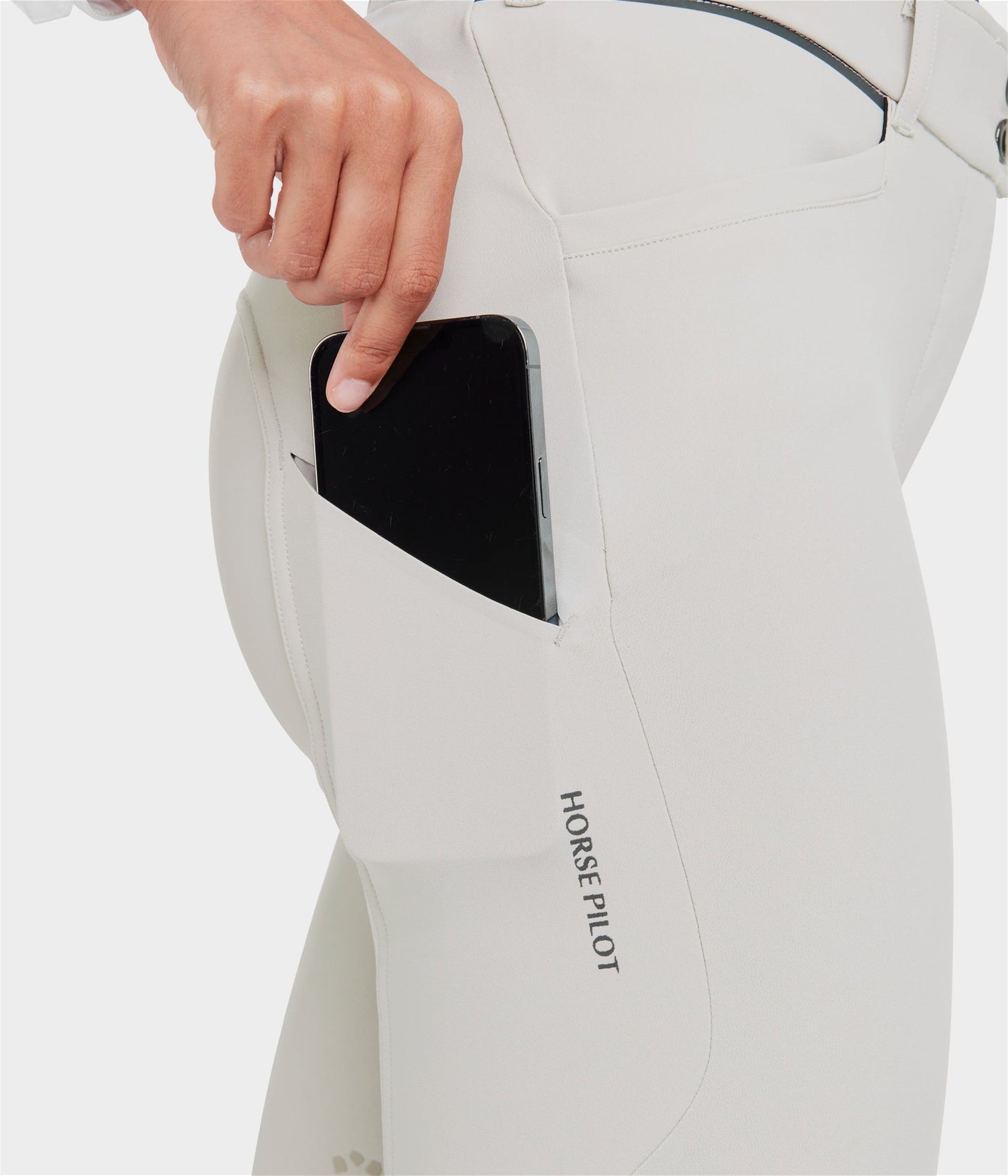X-Perform ORGANIC pantalon beige d'équitation femme