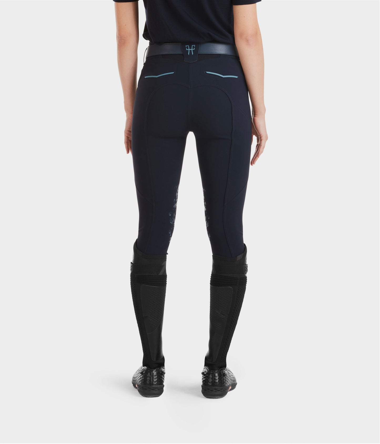 X-Perform ORGANIC pantalon noir d'équitation femme