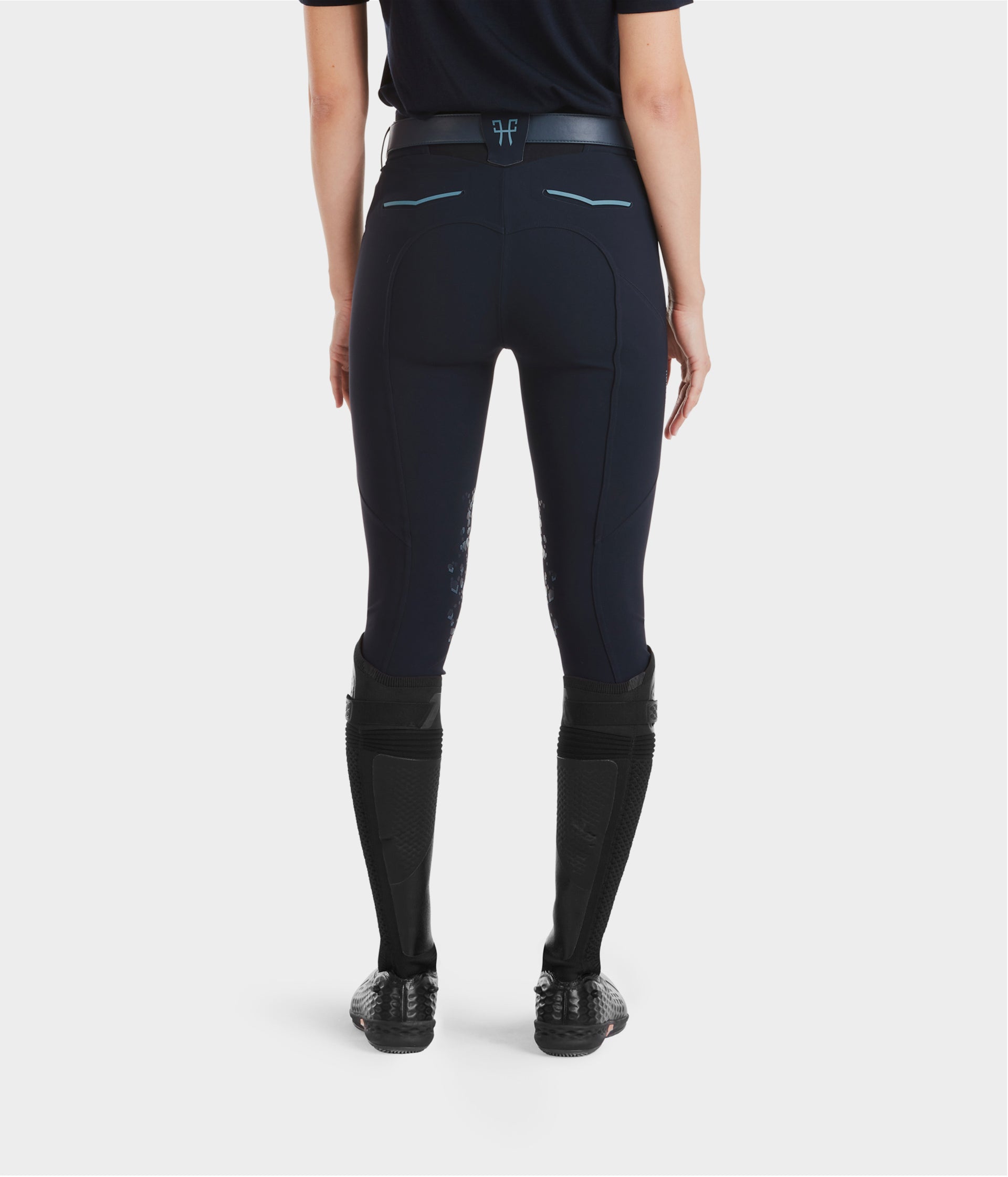 X-Perform ORGANIC pantalon noir d'équitation femme