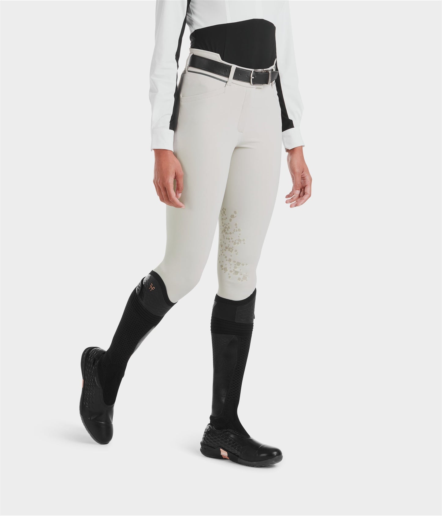 X-Perform ORGANIC pantalon beige d'équitation femme