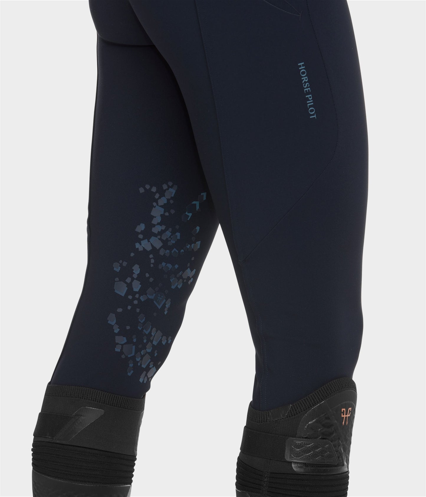 X-Perform ORGANIC pantalon noir d'équitation femme