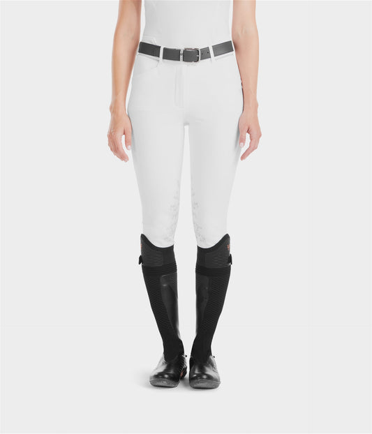 X-Perform ORGANIC pantalon blanc d'équitation femme