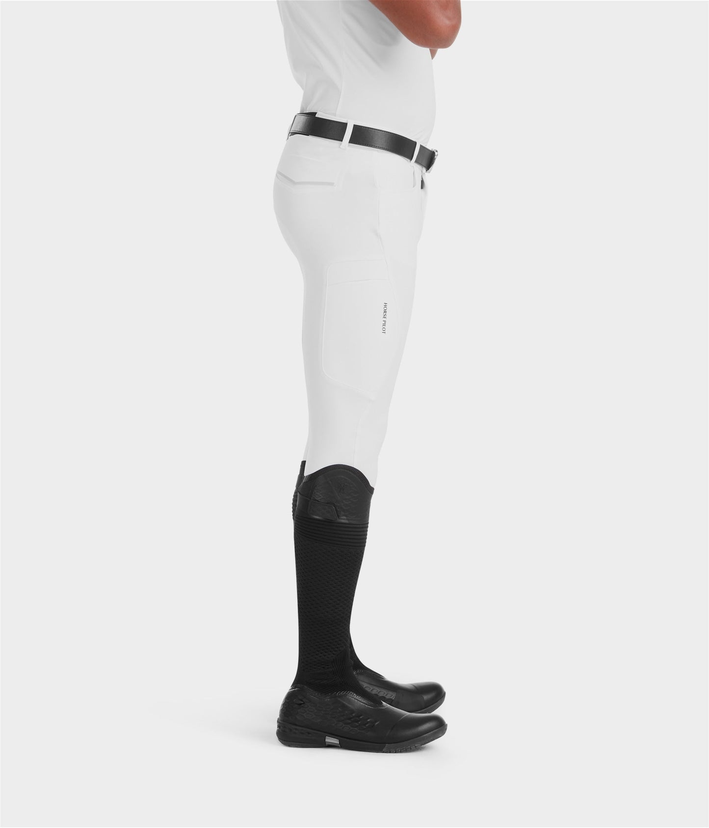X-Perform ORGANIC weiße Reithose für Herren