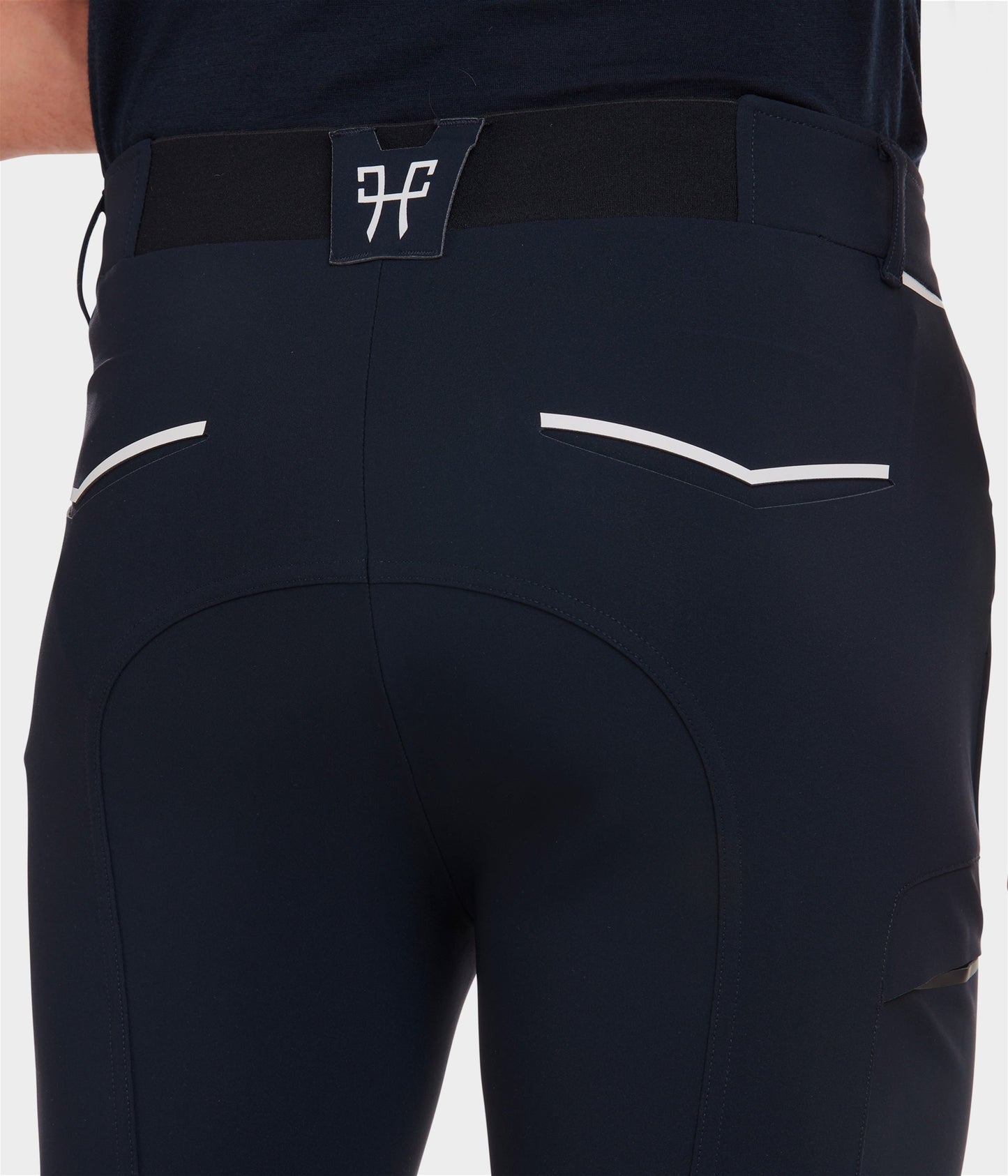 X-Perform ORGANIC pantalon noir d'équitation homme