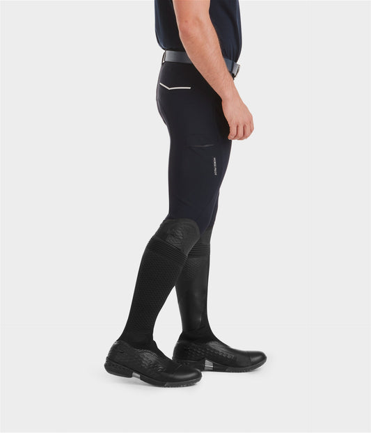 X-Perform ORGANIC pantalon noir d'équitation homme
