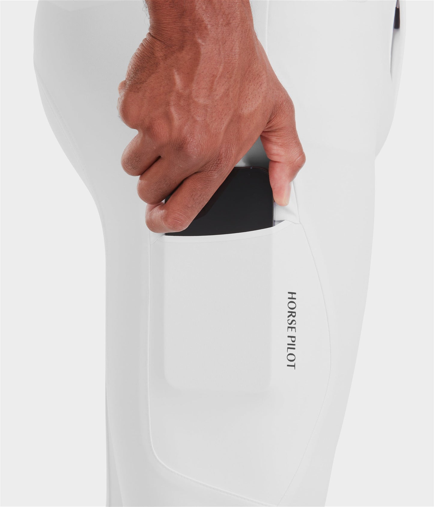 X-Perform ORGANIC weiße Reithose für Herren