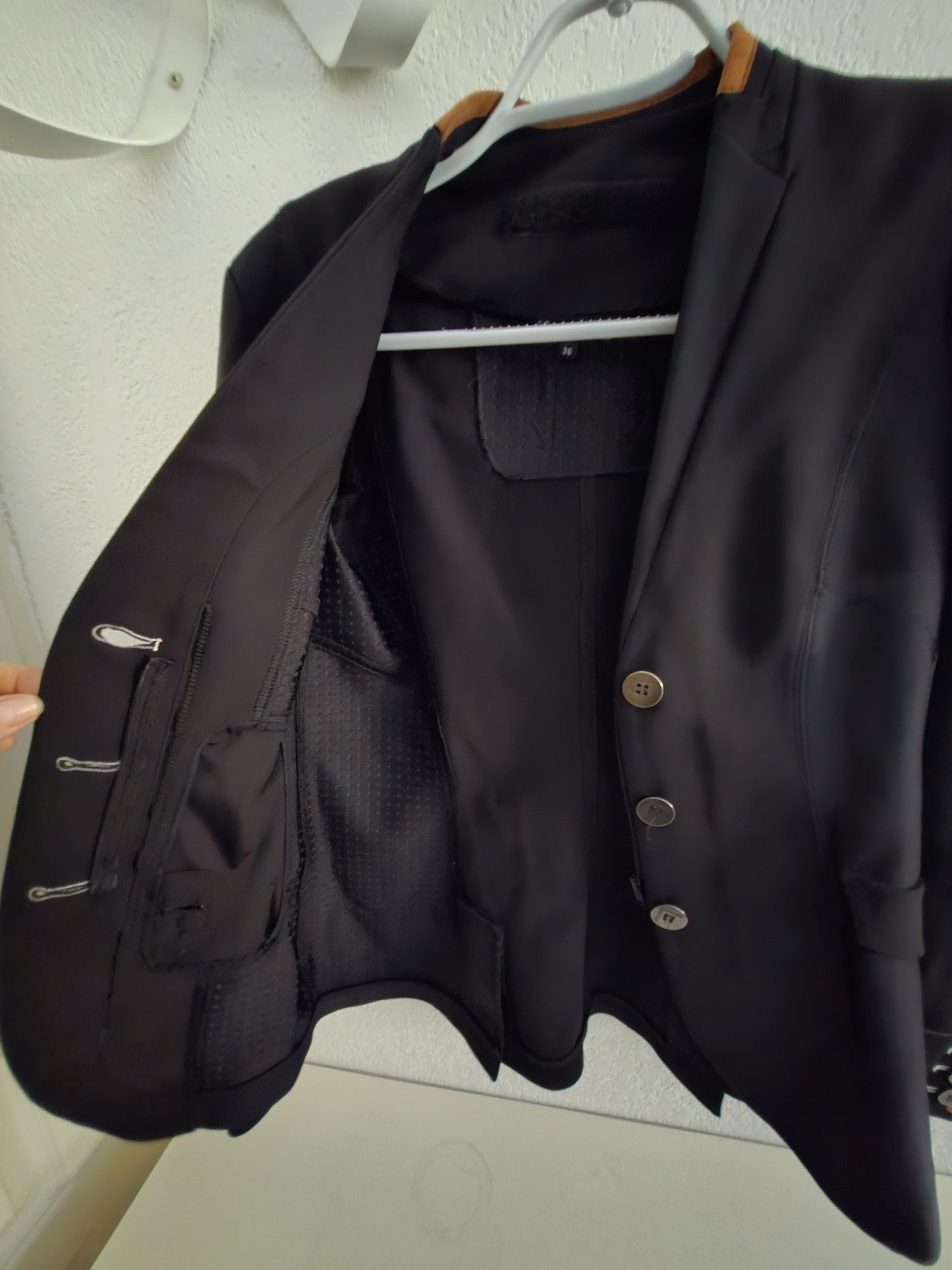 Turnierjacke kompatibel mit Airbag