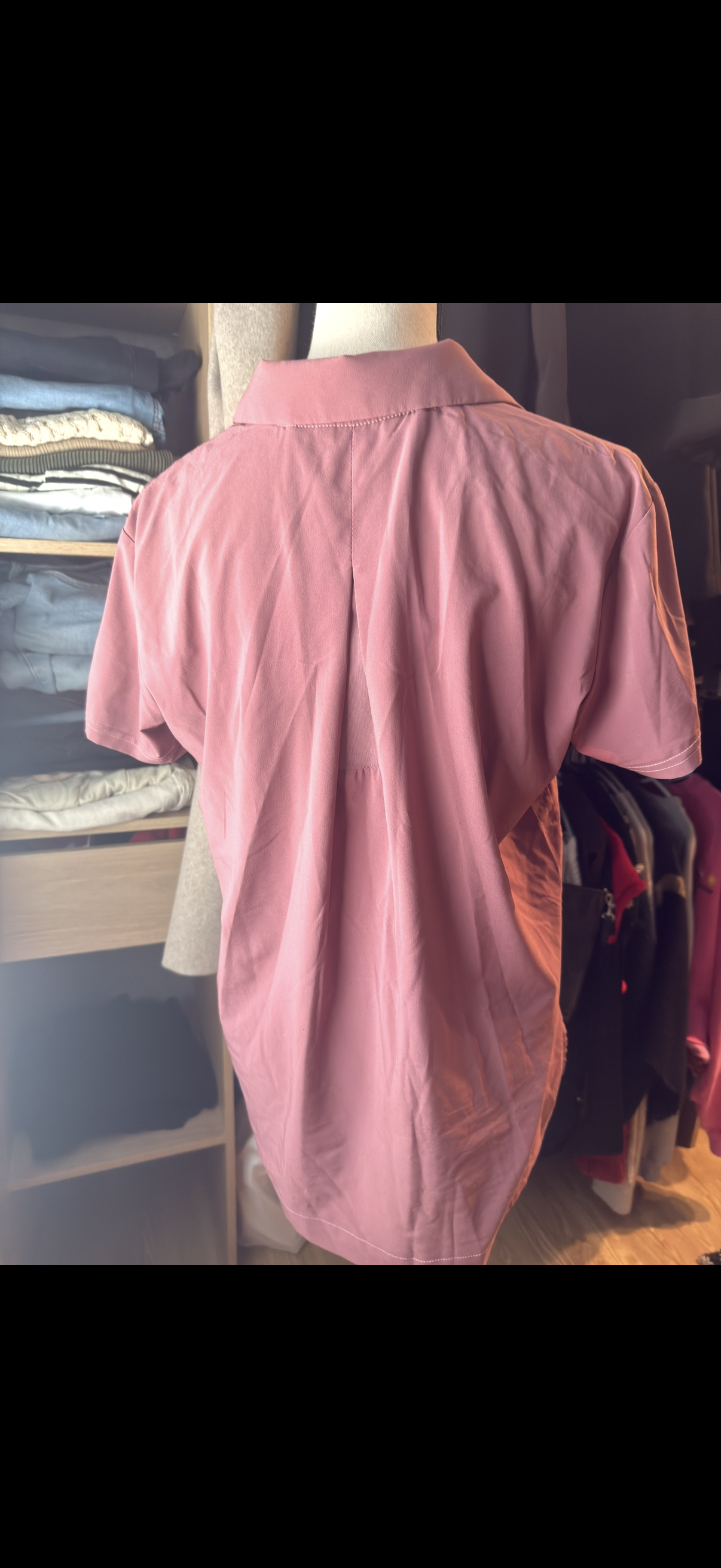 Ariia Polo Dark Pink • Reit-Trainingspoloshirt