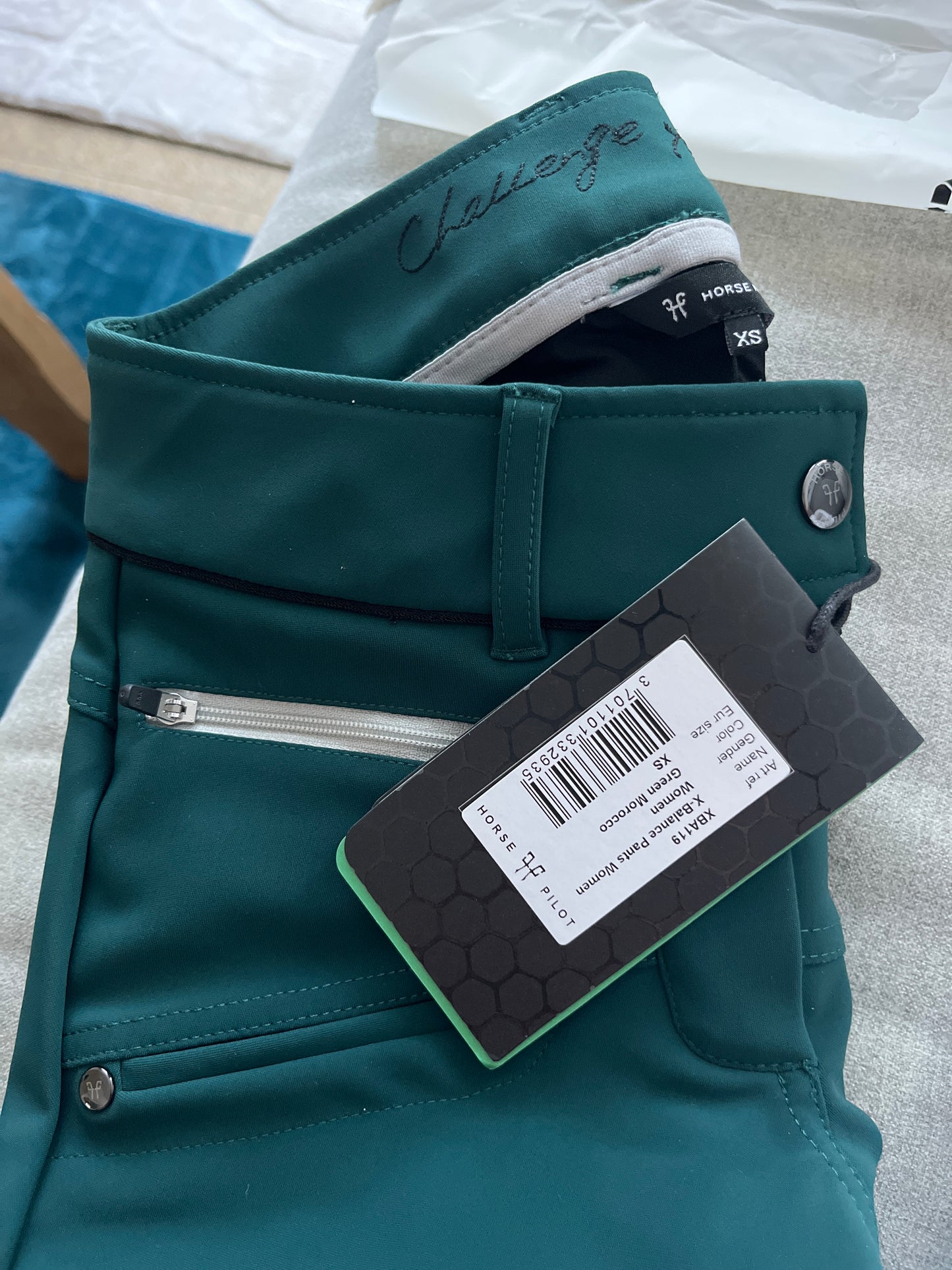 X-Balance Green • Pantalon équitation femme
