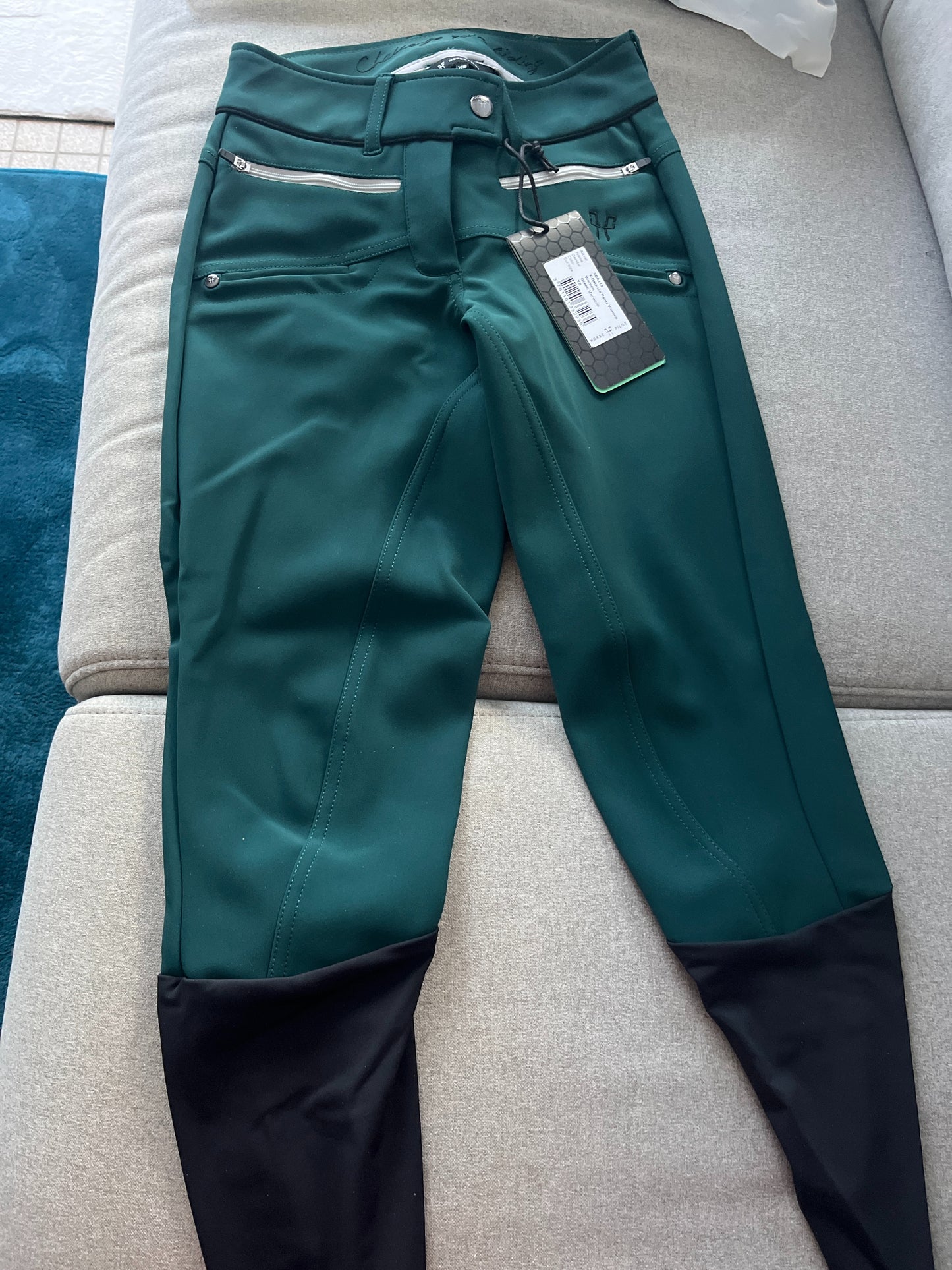 X-Balance Green • Pantalon équitation femme