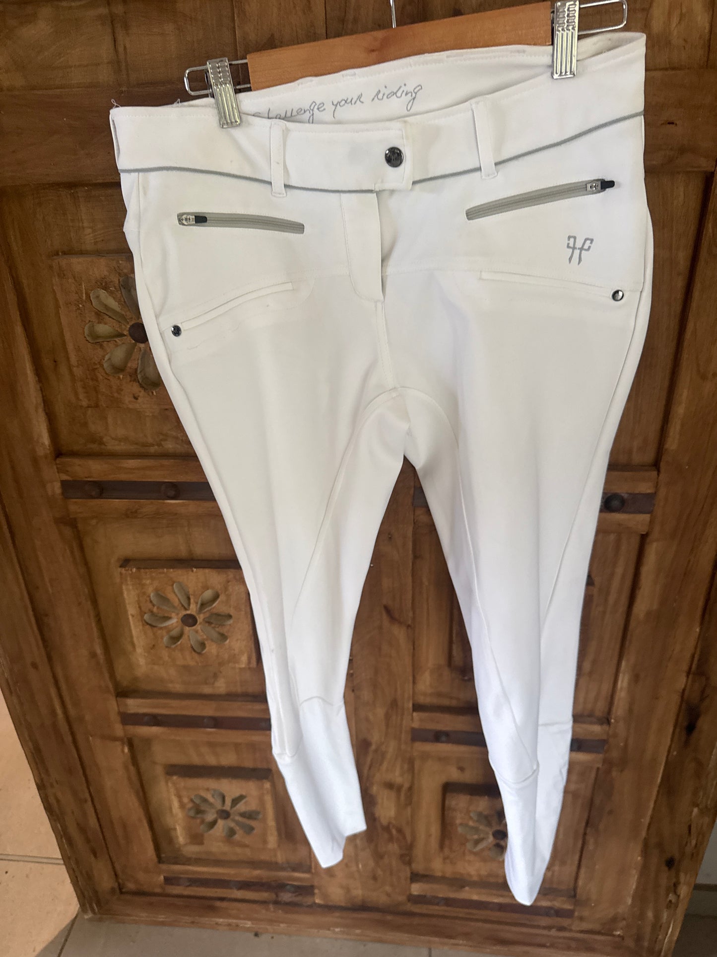 X-Balance White • Pantalon équitation femme