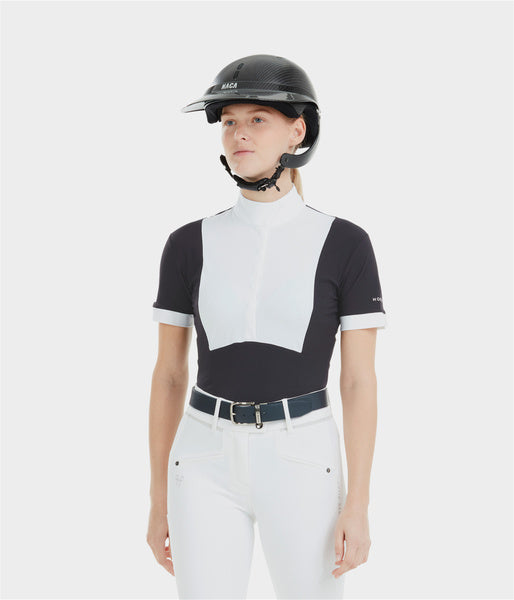 Monica • Women's short-sleeved horse riding competition shirt