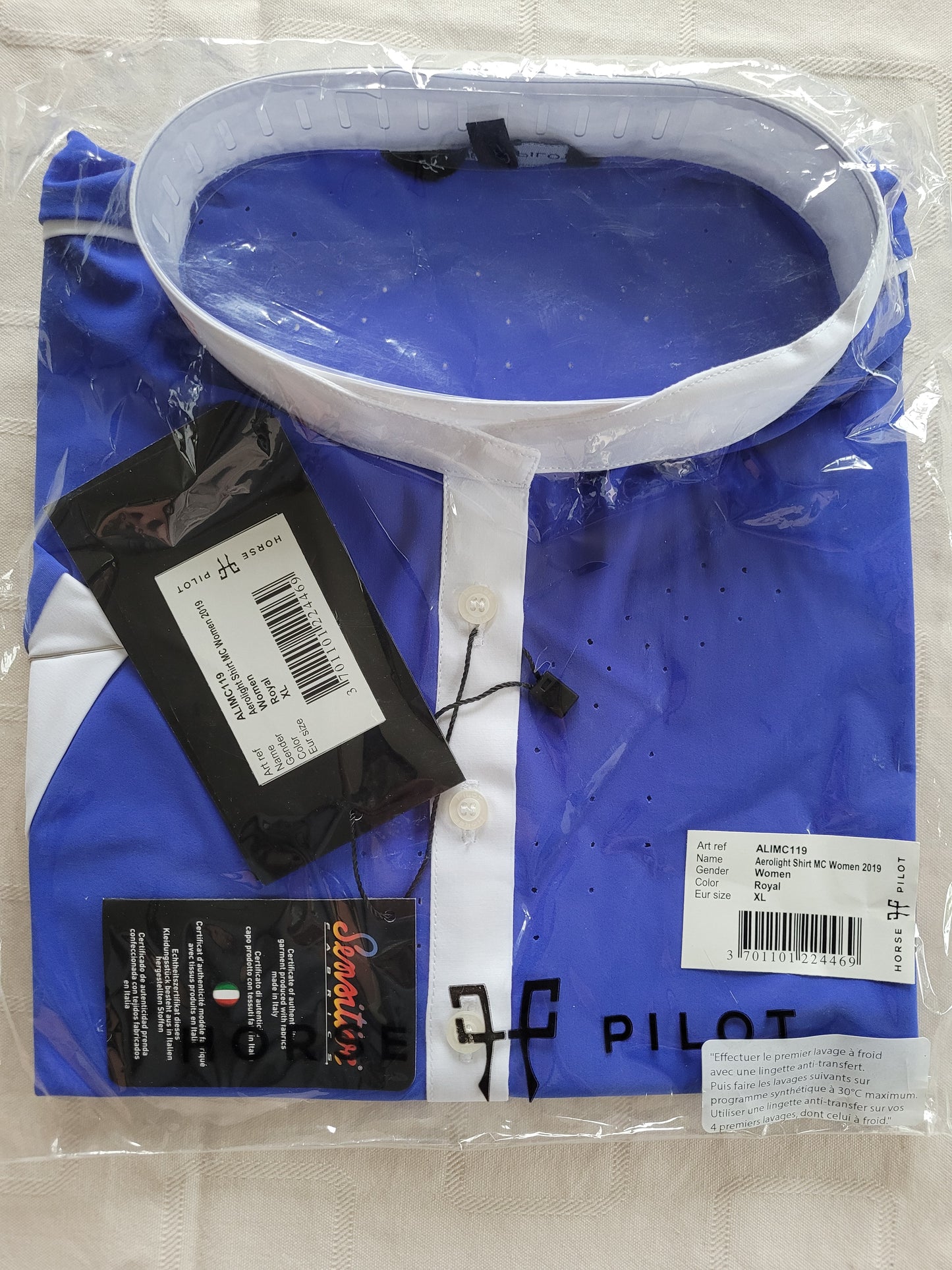 AEROLIGHT • chemise manches courtes concours femme