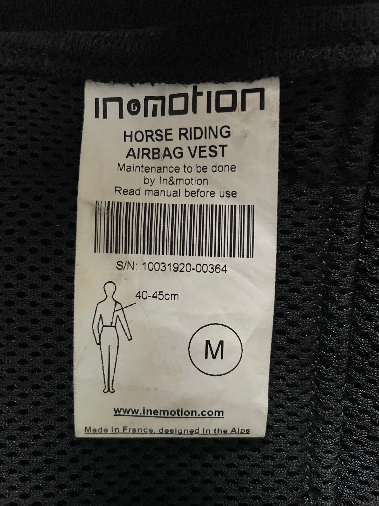 GILET AIRBAG ÉQUITATION • protection cavalier