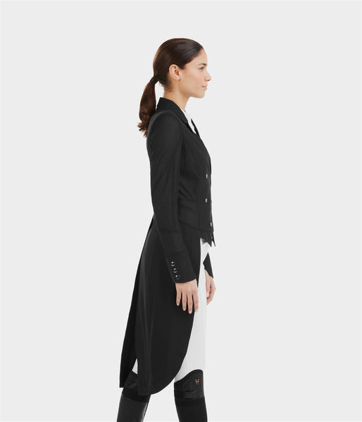 Long Tailcoat Mesh • Women's dressage competition tailcoat