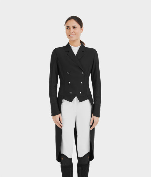 Long Tailcoat Mesh • Women's dressage competition tailcoat