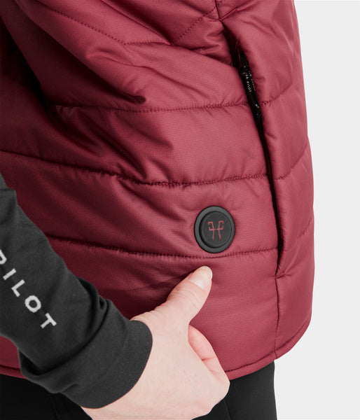 E-Kelvin • Heated sleeveless down jacket