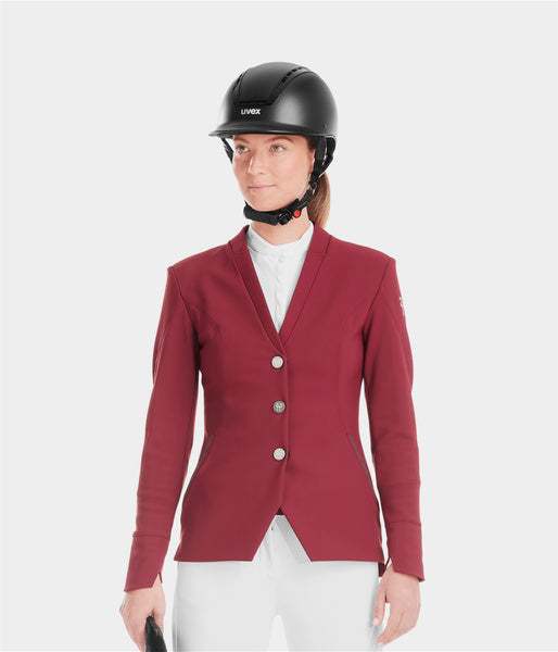 Aerotech• Veste concours équitation Femme Dark Red
