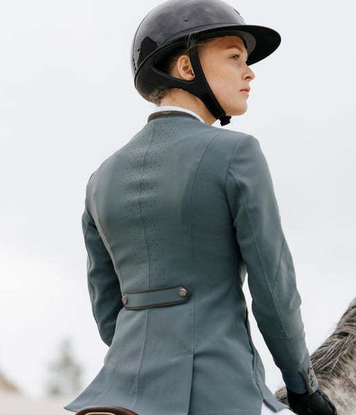 Aerotech• Veste concours équitation Femme Cloudy Blue