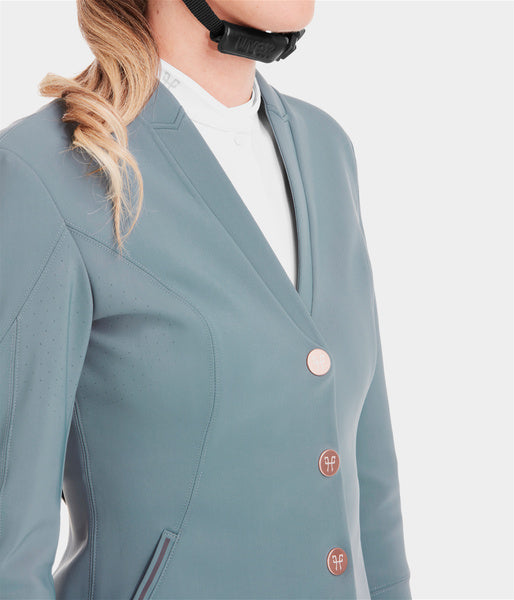 Aerotech• Veste concours équitation Femme Cloudy Blue