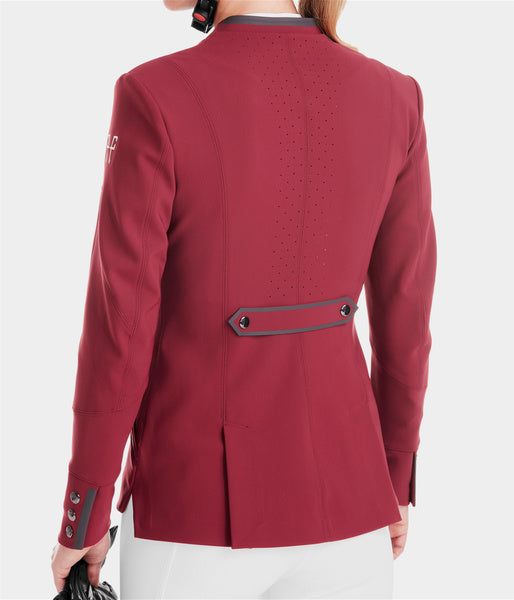 Aerotech• Veste concours équitation Femme Dark Red