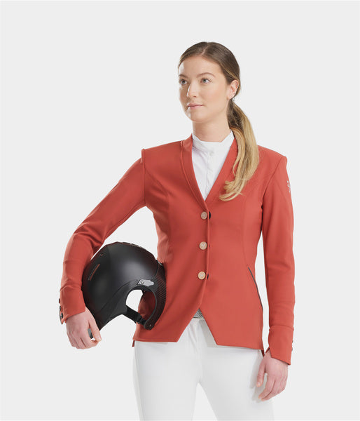 Aerotech• Veste concours équitation Femme Terracotta