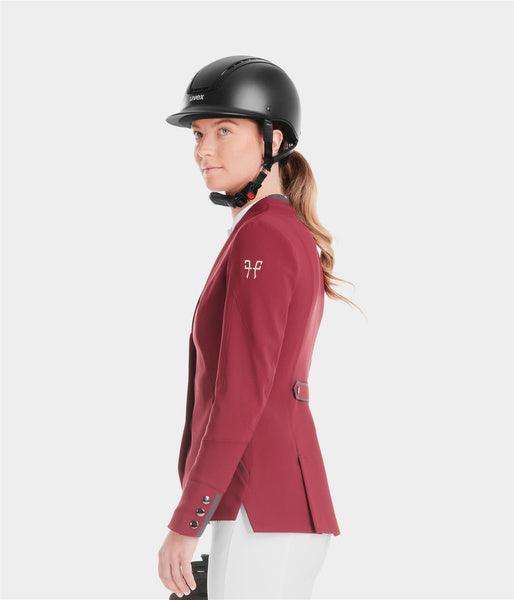 Aerotech• Veste concours équitation Femme Dark Red