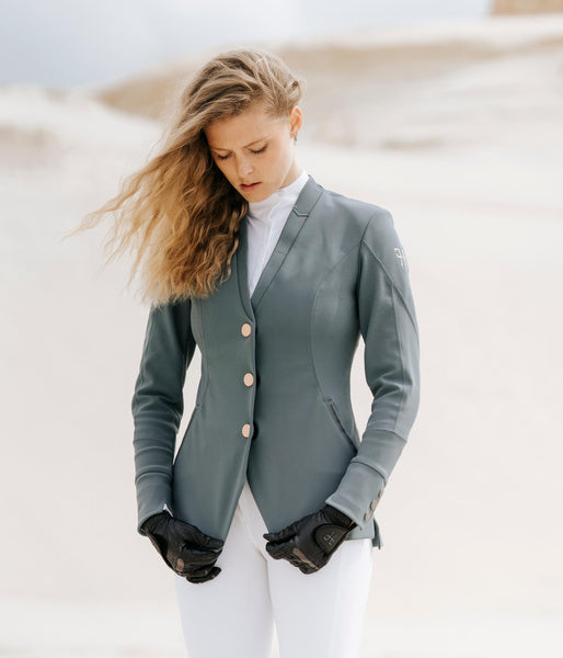 Aerotech• Veste concours équitation Femme Cloudy Blue