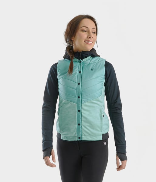RIDER VEST • Doudoune sans manche pour femme