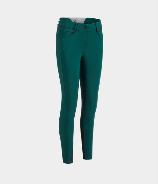 X-Design • Pantalon d’équitation grip femme Green Morocco