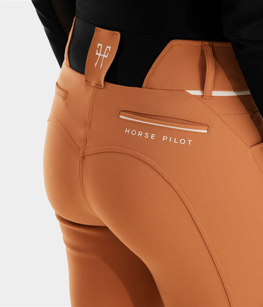 X-Design • Pantalon d’équitation grip femme Gold Brown